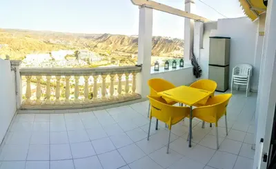 Un balcón o terraza de Monseñor