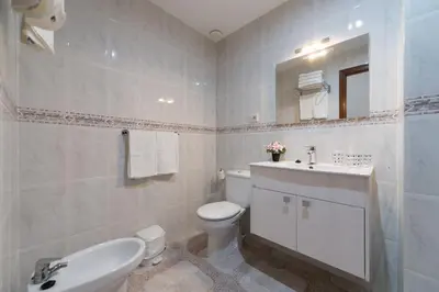 Un baño de Apartamentos Castillo Mar Gran Canaria