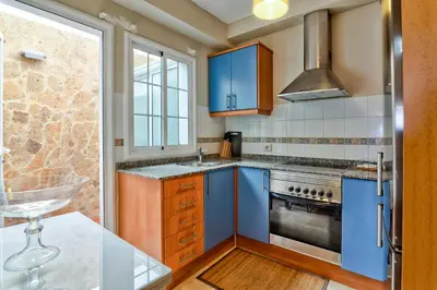 Una cocina o zona de cocina en Apartamento El Valle Puerto Rico con Jacuzzi