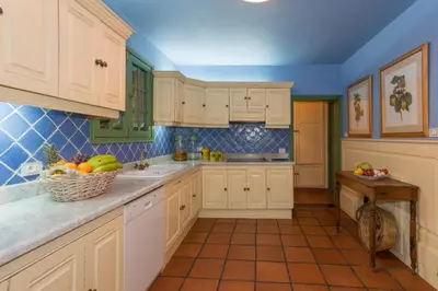 Una cocina o zona de cocina en Finca Cloty