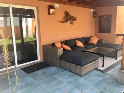 Zona de estar de Villa Tauro Country Club