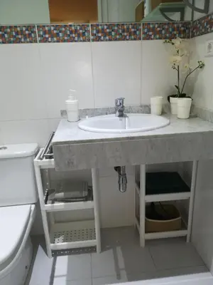 Un baño de Apartamento Beach Loft Las Canteras