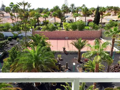 Jardín al aire libre en Apartment 2-2 Playa del Ingles
