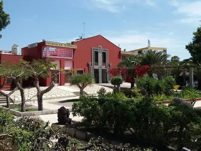 Jardín al aire libre en Bungalow 2-7 Playa del Ingles