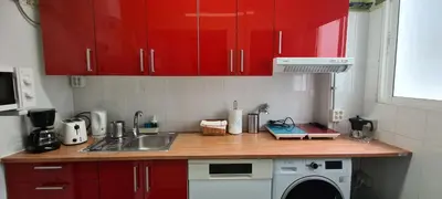 Una cocina o zona de cocina en Apartment 2-10 Canteras Beach