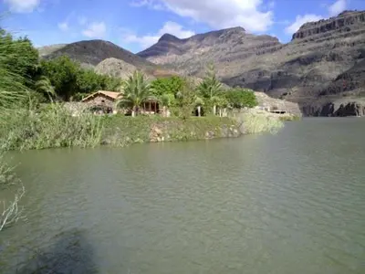 Paisaje cerca de esta villa