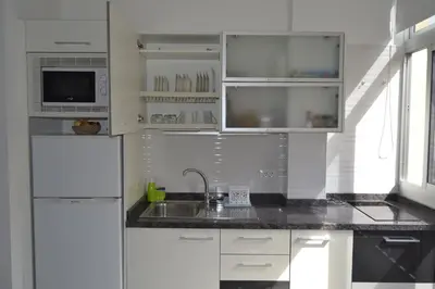 Una cocina o zona de cocina en Vivienda Vacacional AP Las Canteras