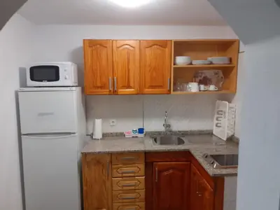 Una cocina o zona de cocina en Casa Mina
