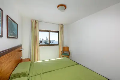 Cama o camas de una habitación en Los Ficus, Maspalomas