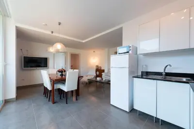 Una cocina o zona de cocina en Finca Oasis Holidays & Health - Apartamentos con Rooftop Terrace