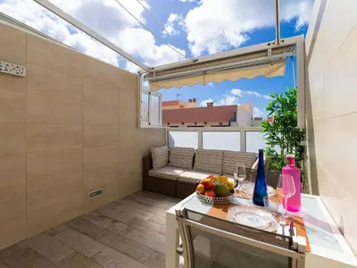 Un balcón o terraza de Attico Albareda