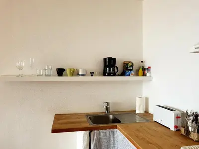 Una cocina o zona de cocina en Lina Mogan