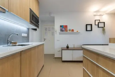 Una cocina o zona de cocina en Living Las Canteras Homes - FRONT-LINE BEACH