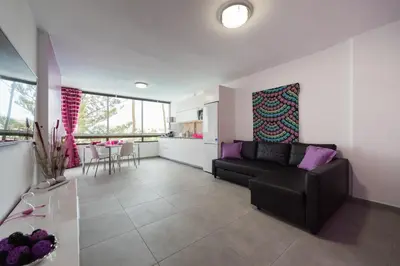 Zona de estar de Apartamentos Karma