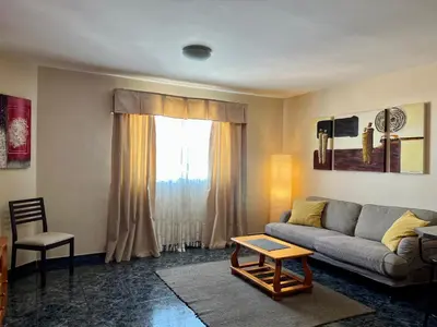 Zona de estar de Apartamentos Dalia