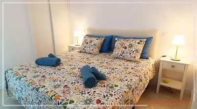 Cama o camas de una habitación en Dunas Apartment Gran Canaria