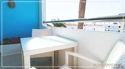 Un balcón o terraza de Dunas Apartment Gran Canaria
