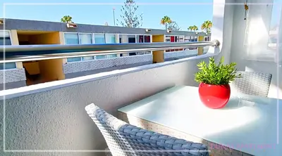 Un balcón o terraza de Dunas Apartment Gran Canaria