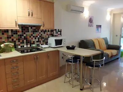 Una cocina o zona de cocina en Viva Cruce de Arinaga