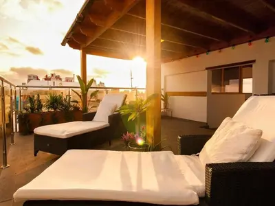 Un balcón o terraza de Las Palmas Penthouse