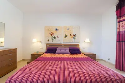 Cama o camas de una habitación en Sunset Villa