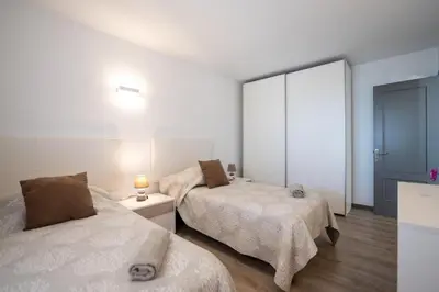 Cama o camas de una habitación en Guacimara Apartments