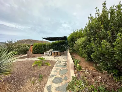 Jardín al aire libre en Casa Fagajesto