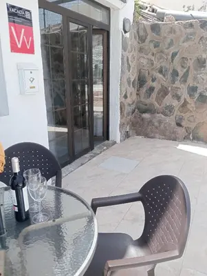Zona de estar de Fresitas Holiday Home
