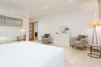 Cama o camas de una habitación en Elle Ocean Villa Gran Canaria Heated pool Wifi