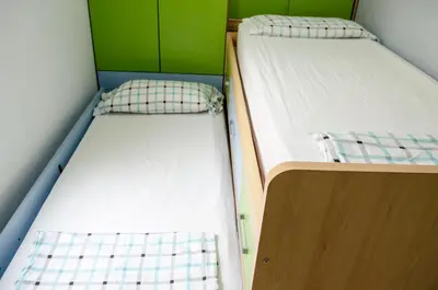 Cama o camas de una habitación en Coral Dream