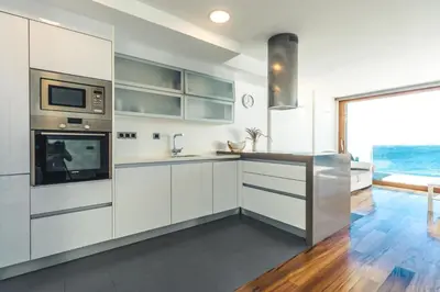 Una cocina o zona de cocina en Taliarte Lighthouse Top Views