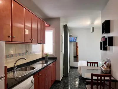 Una cocina o zona de cocina en Loft-Dalia