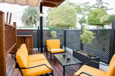 Un balcón o terraza de Siesta Suites