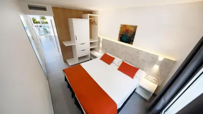 Cama o camas de una habitación en Ura Hotels Lara Adults Only