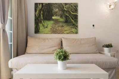 Cama o camas de una habitación en Casa Mencey
