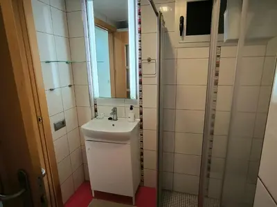 Un baño de Olof Apartment