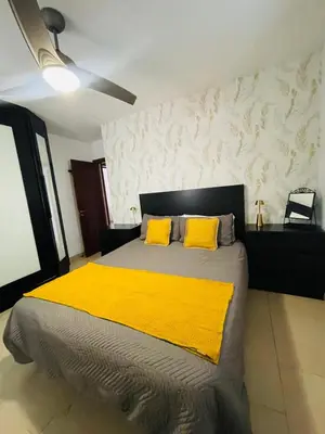 Cama o camas de una habitación en Piso Familiar Centrico Campillo