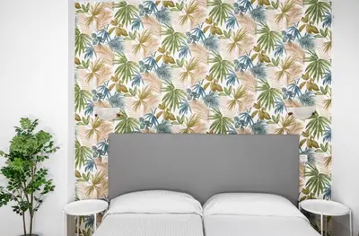 Cama o camas de una habitación en Hotel Valencia