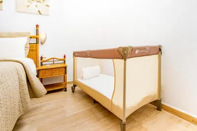 Cama o camas de una habitación en Anfi Tauro Rentals