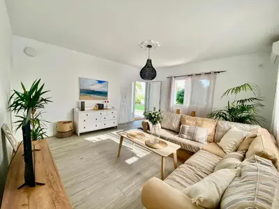 Zona de estar de Cottage Gran Canaria completely renovated with Jacuzzi