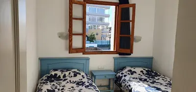 Cama o camas de una habitación en Barber Las Brisas