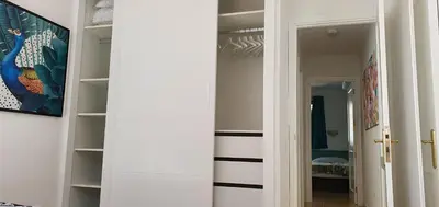 Cama o camas de una habitación en Barber Las Brisas