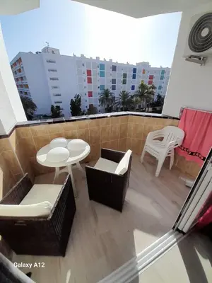 Zona de estar de Holiday Apartment
