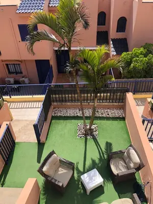 Un patio o zona al aire libre en TC Bahía Meloneras