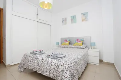 Cama o camas de una habitación en Masvacation Duna Exerlsior 3Room,Pool