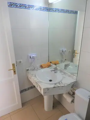 Un baño de Bungalows Parque Nogal