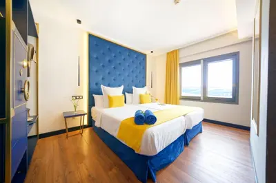 Cama o camas de una habitación en URBANSEA Bex