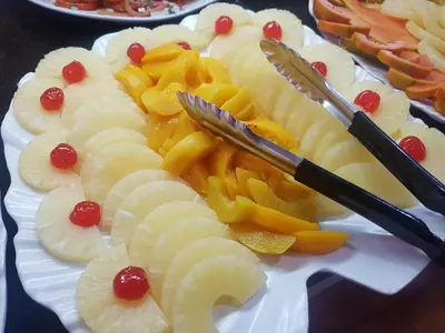 Comida en o cerca de este camping resort
