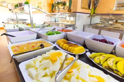 Comida en o cerca de este camping resort