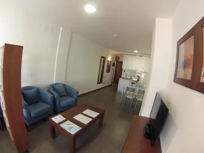 Zona de estar de Loft Canteras